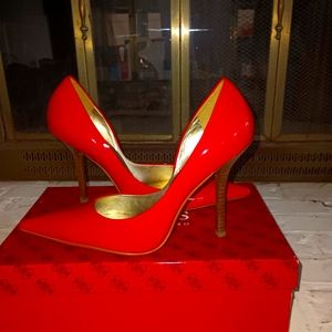 Guess Red Heels